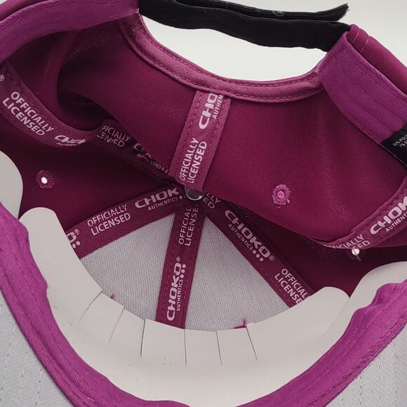 NWT Kubota Women's Adjusted Cap Embroidered Logo Mulberry - Picture 3 of 7